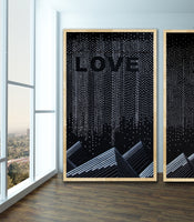 Love Travels Far (triptych), 2020