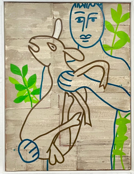 Boy With The Sheep, Picassoid