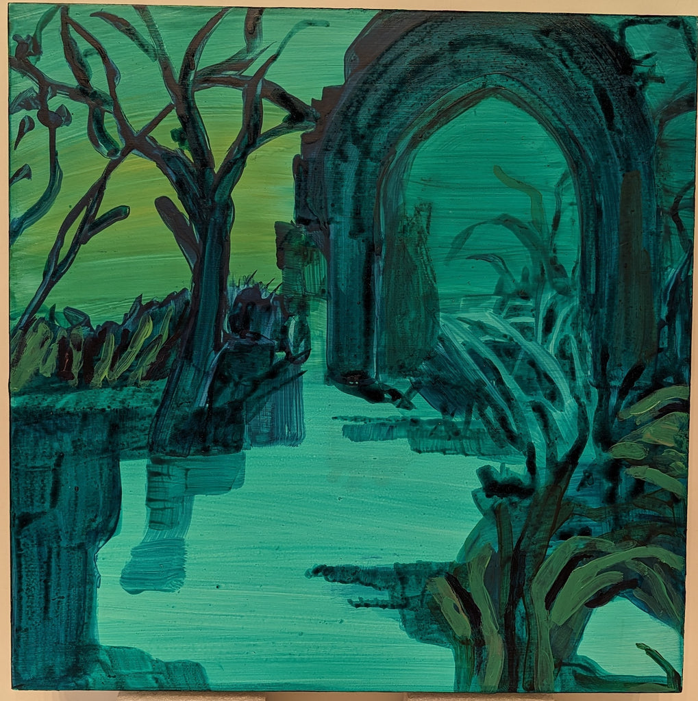 Sehen (Courtyard), 2021 Art Rental & Sales