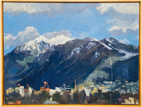 North Shore Mountain With Snow