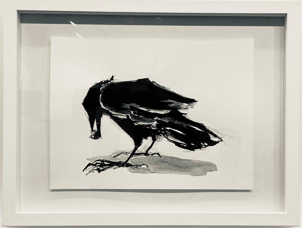 Crow With Peanut, 2022
