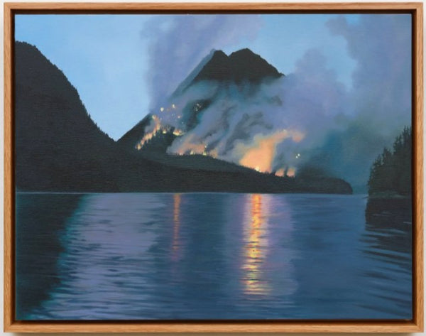 Fire at Birkenhead Lake, 2025